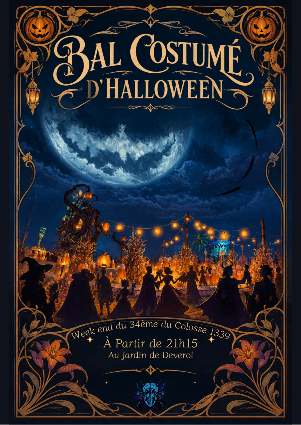 Affiche d'halloween
